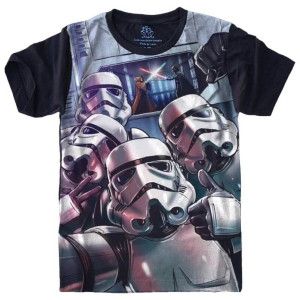Camiseta Star Wars Storm Trooper Selfie S-438