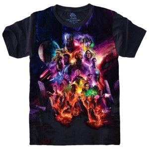 Camiseta Vingadores Avengers Marvel S-497