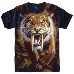Camiseta Tigre Dente de Sabre S-464