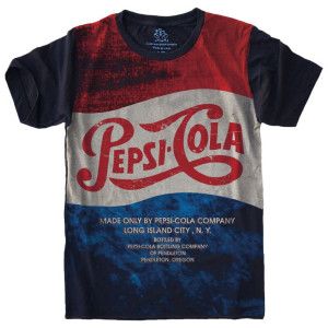 Camiseta Vintage Pepsi-Cola S-586
