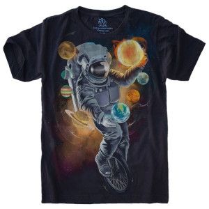 Camiseta Astronauta Malabarista S-423