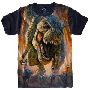 Camiseta Dinossauro Tiranossauro Rex S-467