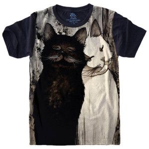 Camiseta Gato Cat S-471