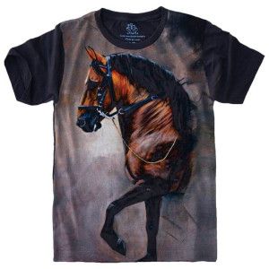 Camiseta Cavalo Horse Égua S-463