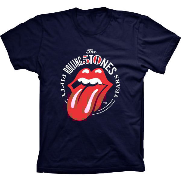 Camiseta Rolling Stones The 5 Years