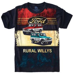 Camiseta Vintage FORD RURAL WILLYS S-644