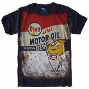 Camiseta Vintage ESSO Motor Oil S-587
