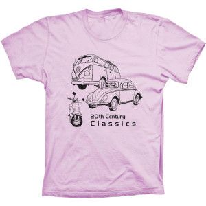 Camiseta Classics Fusca, Kombi e Mobilete