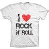 Camiseta I Love Rock N roll