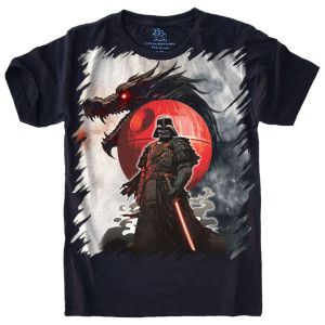 Camiseta Star Wars Darth Vader Samurai S-616