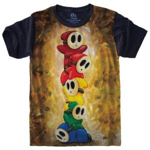 Camiseta Super Mario Guys S-529