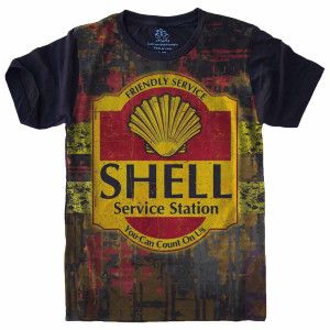 Camiseta Vintage SHELL S-596