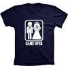 Camiseta Game Over Noivo Triste