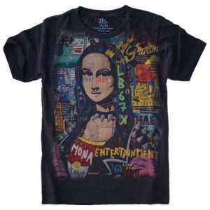 Camiseta Monalisa Art Pop S-553