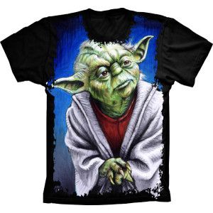 Camiseta Star Wars Yoda Jedi