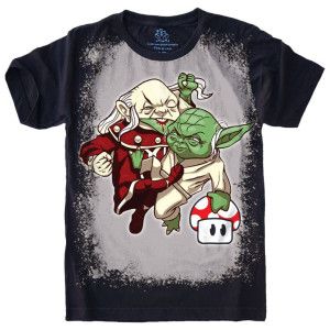 Camiseta Mestre dos Magos x Yoda S-619