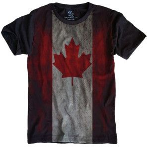 Camiseta Bandeira Do Canadá