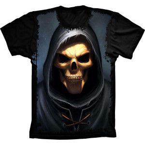 Camiseta Skull Caveira Ghost