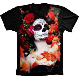 Camiseta Caveira Mexicana
