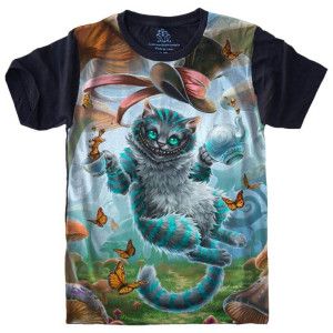 Camiseta Gato de Cheshire