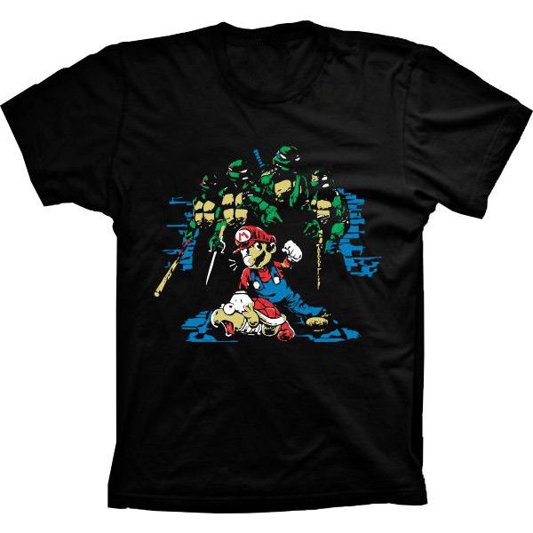 Regata Camiseta Tartarugas Ninja Desenho Nostalgia Hd 04