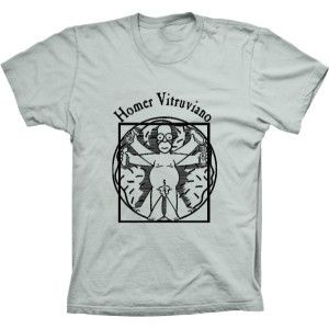 Camiseta Homer Vitruviano