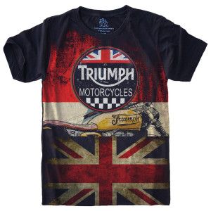 Camiseta Vintage TRIUMPH MOTORCYCLES S-602