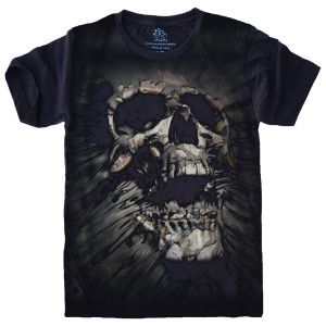 Camiseta Skull Caveira Dead S-248