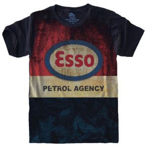 Camiseta Vintage Esso Petrol Agency S-581