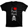 Camiseta I Love Punk Rock