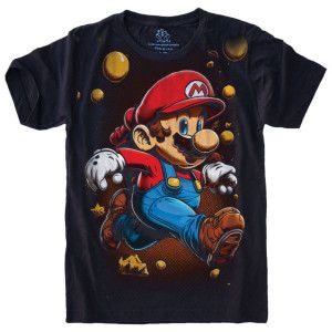 Camiseta Super Mario Bros S-625