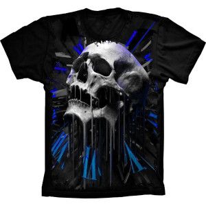 Camiseta Skull Time