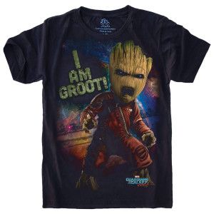 Camiseta Guardiões da Galaxia Groot S-575