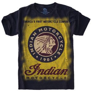 Camiseta Vintage INDIAN MOTORCYCLES S-603