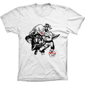Camiseta Yoda X Mestre Dos Magos