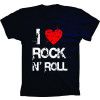 Camiseta I Love Rock N roll